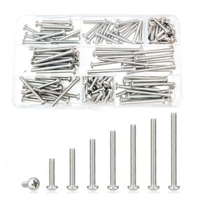 421Pcs # 6-32# 8-32# 10-24 Nuts and Bolts Assortment Kit,Phillips Pan Head Machine Screws Nuts Washers Assortment Kit, 304 Stainless Steel in Kuwait