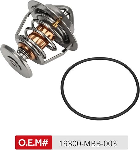 JAVIK Thermostat & O-Ring Fit for Honda Super Hawk 1000 VTR1000 1998-2005，O.E.M#19300-MBB-003 in Saudi Arabia