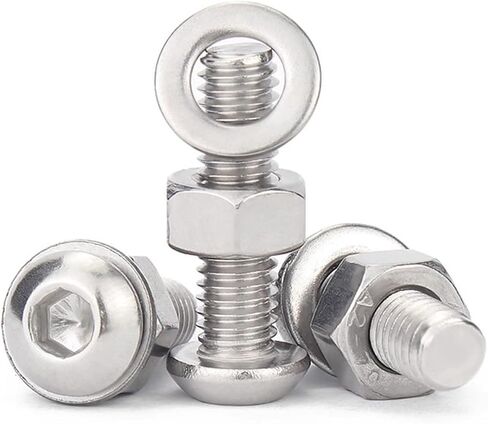 421Pcs # 6-32# 8-32# 10-24 Nuts and Bolts Assortment Kit,Phillips Pan Head Machine Screws Nuts Washers Assortment Kit, 304 Stainless Steel in Saudi Arabia