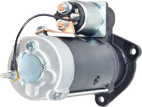 Starter Compatible with/Replacement for 11 Teeth, 24V, 6.7 KW, CW Rotation 12.0L Scania T124/470 2000-2004 24V 30624 120-6229A 0-001-371-007 DRS7760 CS1061 1358639 458174 575732 STR2352 in Saudi Arabia