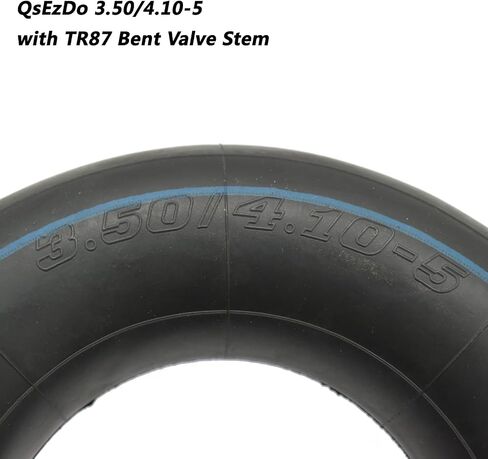 (2-pack) 2.80/2.50-4 Inner Tube with TR87 Bent Valve Stem, for Hand Trucks, Utility Cart, Lawn Mowers, Wheelbarrows, Dollys, Scooters, Replacement 2.80-4 2.50-4 Tire in Saudi Arabia