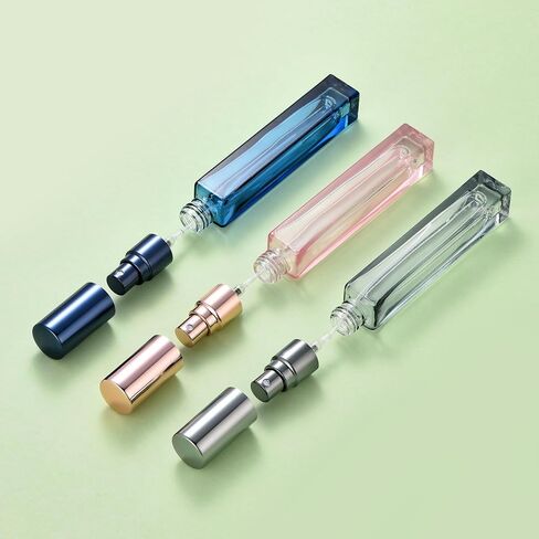 Travel Perfume Atomizer Refillable, 3 Pcs 5ML/0.17oz Mini Spray Bottles Fine Mist Cologne Travel Bottle Glass Perfume Bottles Empty Travel Size Perfume Refill Bottle in Saudi Arabia