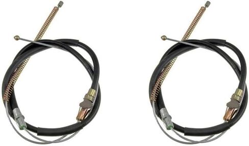 كبل فرامل السيارات في حالات الطوارئ الخلفية Kit 2PCS Zgywautoparts for Ford F-350 4.9L 1976-1979 ، Ford F-350 5.0L 1976-1978 ، for Ford F-350 5.8L 1977-1979 ، for Ford F-350 6.6L 1977 1979 in Saudi Arabia
