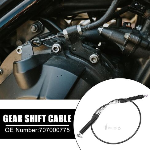 X AutoHaux 707000775 التروس تحول الكابلات نقل سلك ناقل الحركة لقائد CAN-AM 800 1000 800R لعلم مافريك 1000 1000R 2011-2015 in Saudi Arabia