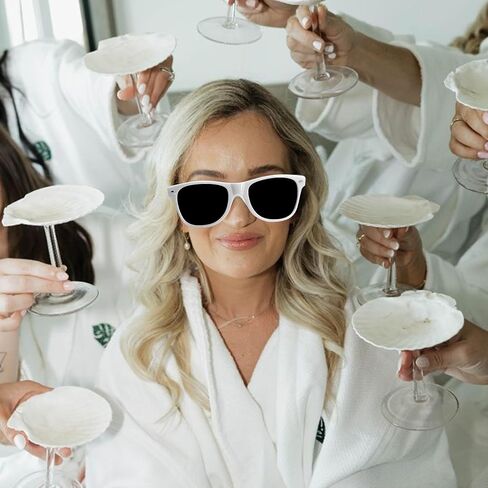 10 Pairs Heart Sunglasses Bachelorette Party, Bride Squad Sunglasses, Bachelorette Party Favors Decorations.(Pink) in Saudi Arabia