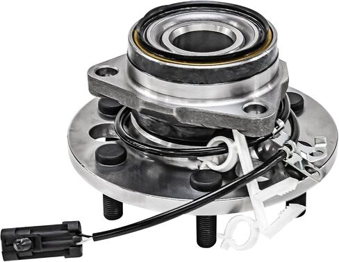 Detroit Axle - 4WD Front Wheel Bearing Hub for Chevy GMC K1500 K2500 Suburban Tahoe Yukon Cadillac Escalade, Replacement Wheel Bearing and Hub Assembly in Saudi Arabia