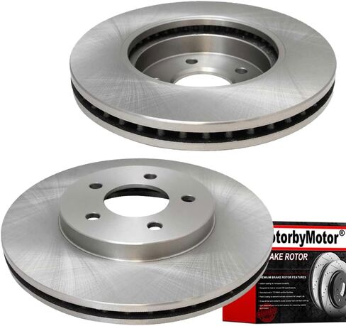 Rear Brake Rotors & Brake Pad Kit 305mm Slotted Brake Kit Including CLEANER DOT4 FLUID Fits for Chrysler Town & Country, Dodge Grand Caravan Journey, Ram C/V, Volkswagen Routan in Saudi Arabia