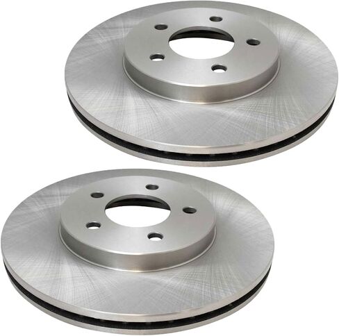 Rear Brake Rotors & Brake Pad Kit 305mm Slotted Brake Kit Including CLEANER DOT4 FLUID Fits for Chrysler Town & Country, Dodge Grand Caravan Journey, Ram C/V, Volkswagen Routan in Saudi Arabia