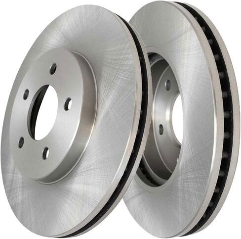 Rear Brake Rotors & Brake Pad Kit 305mm Slotted Brake Kit Including CLEANER DOT4 FLUID Fits for Chrysler Town & Country, Dodge Grand Caravan Journey, Ram C/V, Volkswagen Routan in Saudi Arabia
