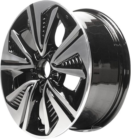 Partsynergy Replacement For New 17 inch Aluminum Wheel Rim Fits 2016-2019 Honda Civic 5 Lug 114.3mm 5 Spokes 17x7 inch in Saudi Arabia