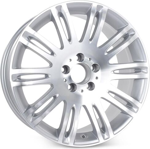 جديدة 18 "× 8.5" عجلة استبدال السبائك لمرسيدس E350 E550 2007 2008 2009 RIM 65432 Machined w/Silver in Kuwait