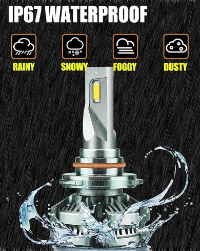 Fits for 1999 2000 2001 2002 2003 2004 2005 2006 Chevy Silverado High/Low Beam Light Bulbs 1500 2500 HD 3500,9005 High Beam 9006 Low Beam or Fog Lights Bulb, 600% Brightness 6000K,Pack of 4 in Saudi Arabia