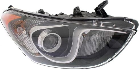 المصباح الأمامي للمرآب-برو متوافق مع Hyundai Elantra GT 2013-2017 RH Assembly Halogen in Kuwait
