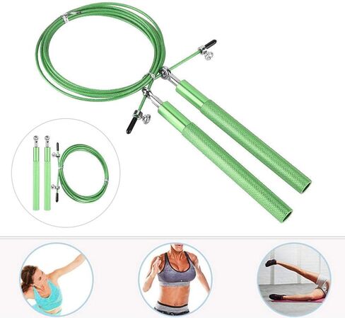 Bnineteenteam Speed Jump Rope with Aluminium Alloy Handle for Gym, Cardio,Fitness, Training in Saudi Arabia