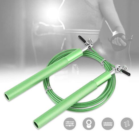 Bnineteenteam Speed Jump Rope with Aluminium Alloy Handle for Gym, Cardio,Fitness, Training in Saudi Arabia