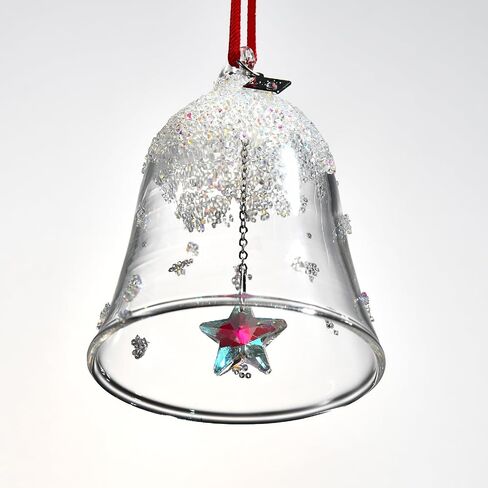 2025 Christmas Bell Ornaments, Annual Edition Bell Ornament,Christmas Tree Crystal Bell Ornament Wedding Anniversary Decoration in Saudi Arabia