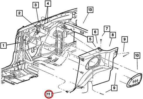 OAUTOO 50PCS DOOR TRIM PANER RETAINER REPRINGERERS PRESSION PRESSION FOR 6503709 DODGE RAM 1500 2500 3500 in Saudi Arabia