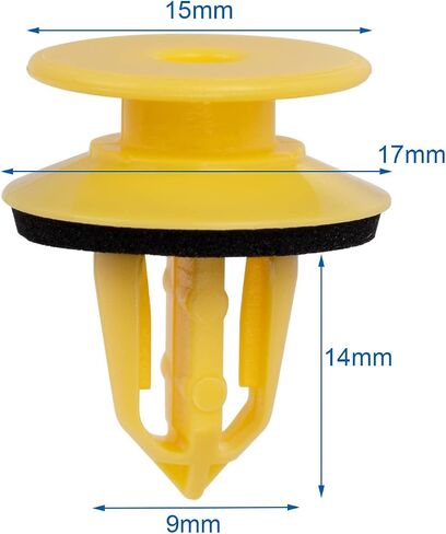 OAUTOO 25pcs Door Trim Panel Retainer Clip for GM 11610606 Encore CTS Cruze Sonic Volt Sierra 1500 in Saudi Arabia