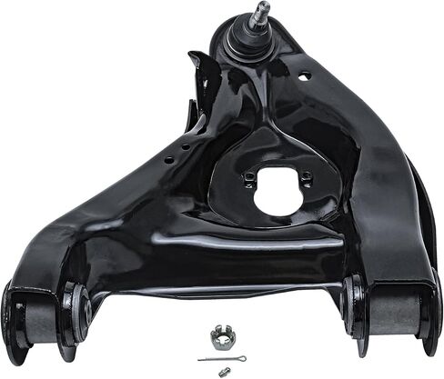 Detroit Axle - 2WD Front Left Lower Control Arm for Chevy GMC C1500 C2500 C3500 Tahoe Yukon Express Savana 1500 2500 3500 Drive Side Lower Control Arm w/Ball Joint Replacement in Saudi Arabia