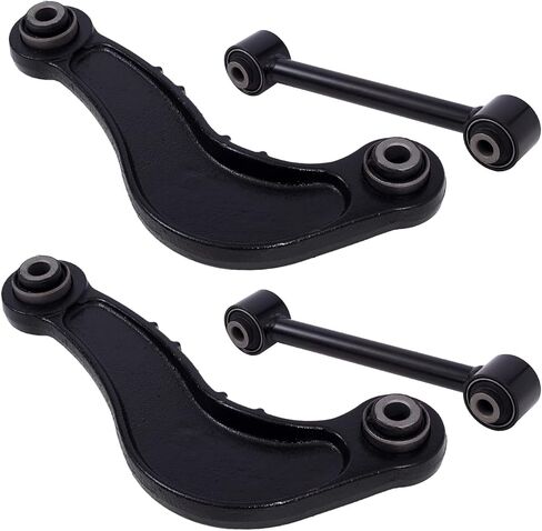 Tucarest 6PCS Suspension Kit (K642096 K642097 528-067) ذراع التحكم الخلفي يناسب 2007-2010 FO-RD EDGE ، 07 2008 2008 2010 LI-NCOLN MKX [LINK # 7T4Z5500A 7T4Z500AA 7T4Z5A649AA 522-024] in Saudi Arabia