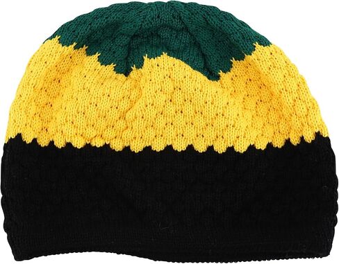 Armycrew Rasta 100% Cotton Knit Skull Kufi Beanie Hat in Saudi Arabia