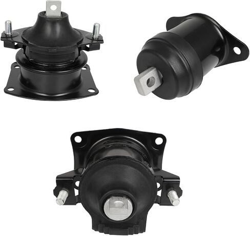 OCPTY 3PCS Front Rear Engine Motor Mount Kit Compatible for Honda Accord 2003-2007 & Acura TSX 2004-2005, 2.4L, Automatic Transmission # 50830SHJ305, 50820SDPA11 in Saudi Arabia
