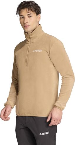 adidas Men's Terrex Multi Essentials Half-Zip Fleece Hiking Jacket in Saudi Arabia