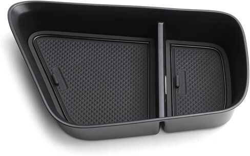 LUCKEASY for Buick Encore GX 2020-2024 2025 Center Console Storage Box Bilayer Space Center Console Small Organizer Black ABS Waterproof(Buick Encore GX CB) in Kuwait