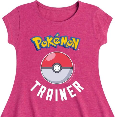 HYBRID APPAREL - Pokémon - Pokémon Trainer Pokeball Logo - Youth Girls Fit and Flare Dress in Saudi Arabia