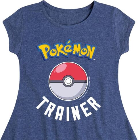 ملابس هجينة - بوكيمون - شعار Pokémon Trainer Pokeball - فتيات الشباب يناسب وملابس مضيئة in Kuwait