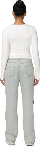 Sunzel Long Sleeve T Shirts for Women with Crew Neck, Double Lined Tops Slim Fit Basic Tee, Casual Undershirt Outfits in Saudi Arabia