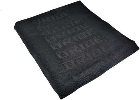 Full Black JDM Bride Fabric Cloth For Car Seat Panel Armrest Decoration 1M×1.6M in Saudi Arabia