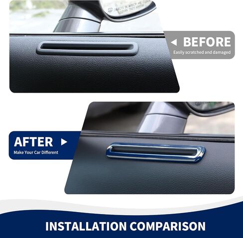 for Challenger Door Air Vent Trim, Door AC Air Conditioner Outlet Vent Cover Ring Compatible with 2015-2023 Dodge Challenger Interior Accessories, Orange in Saudi Arabia