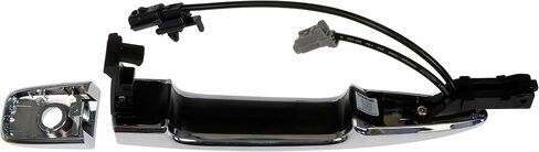 Dorman 81396 Front Driver Side Exterior Door Handle Compatible with Select Nissan Models, Chrome in Saudi Arabia