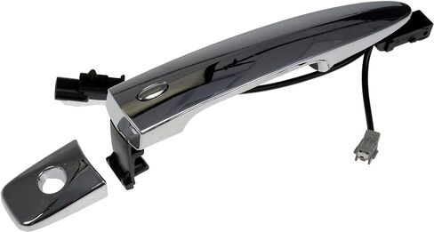 Dorman 81396 Front Driver Side Exterior Door Handle Compatible with Select Nissan Models, Chrome in Saudi Arabia