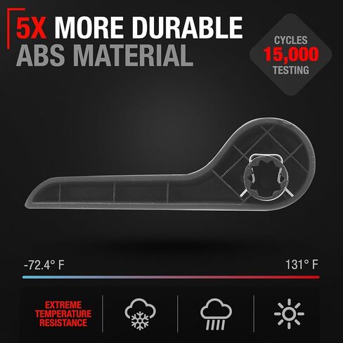 T1A Seat Recliner Handle, Front/Rear Left - Compatible with 2007-2013 Chevrolet Avalanche, 08-13 Silverado, 07-14 Suburban; 08-13 GMC Sierra, 07-14 Yukon XL - Textured Black - OEM 15232594, 74386 in Kuwait