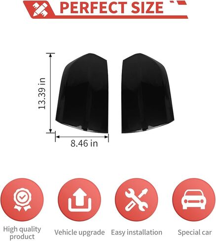 Tail Light Lamp Cover Guard Blackout Kit Exterior Accessories Compatible with Chrysler 300 300C,Smoked Black (2015+) in Kuwait