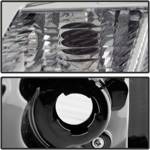 ACANII - For 2008-2011 Ford Focus S SE SES SEL Coupe/Sedan OE Style Chrome Headlights Headlamps Assembly Set Left+Right in Saudi Arabia
