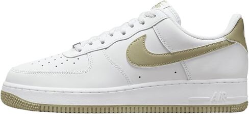 Nike Air Force 1 '07 Men's Shoes (FJ4146-106, White/White/Dragon Red) Size 10 in Saudi Arabia