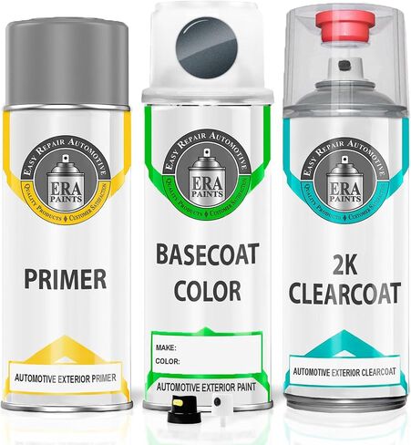 Era Paints LZ7H - Meteor Gray Pearl for Audi Match Automotive Automotive Touch Up Paint Srate - Premium Kit in Saudi Arabia