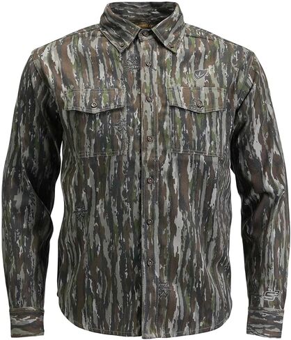 BLOCKER OUTDOORS Lightweight Finisher Turkey Hunting Button-Up Shirt in Saudi Arabia