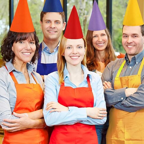 8 Packs Halloween Gnome Hats Felt Dwarf Cone Hats Colorful Elf Hat for Unisex Adults Teens Halloween Gnome Hat Crayon Accessory for Halloweens Christmas Costume Accessory Party Supplies in Saudi Arabia