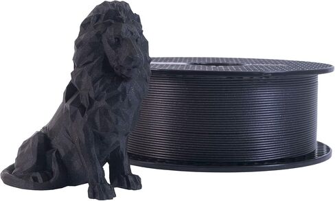 Prusament PLA Jet Black 1KG التخزين المؤقت (2.2 رطل) ، خيوط 1.75 مم ، تحمل القطر +/- 0.02 ملم in Kuwait