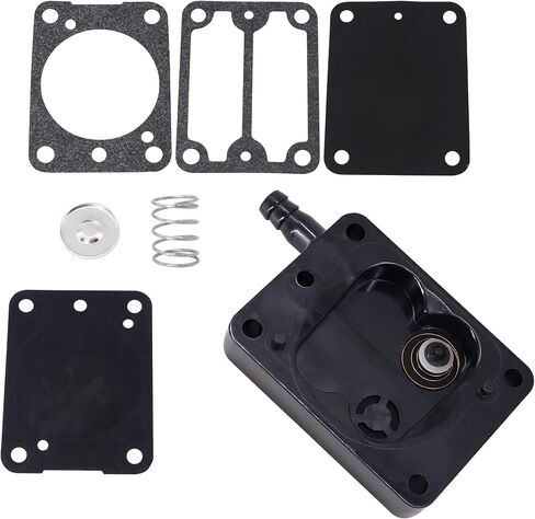 693487 Fuel Pump Body Equipment Replacement Part Compatible with Briggs and Stratton 19.5 hp Craftsman Lawn Tractor 693487 in Saudi Arabia
