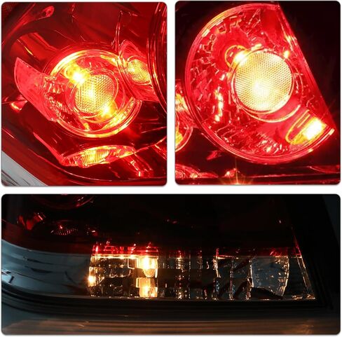 تناسب 2006-2013 Chevy Impala Tail Light Assembly استبدال الهالوجين الخارجي الخلفي الخلفي OE بديل البديل البديل المصباح مجموعة LH+RH in Saudi Arabia