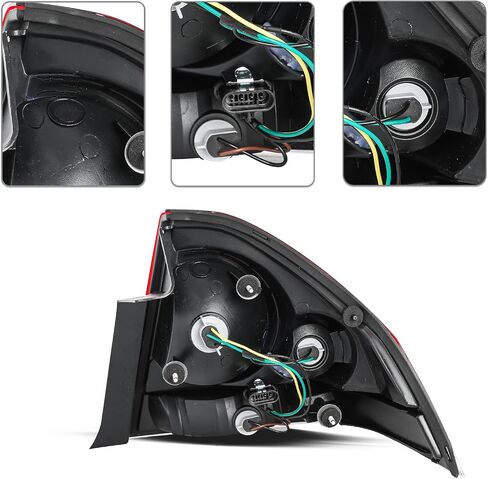 تناسب 2006-2013 Chevy Impala Tail Light Assembly استبدال الهالوجين الخارجي الخلفي الخلفي OE بديل البديل البديل المصباح مجموعة LH+RH in Saudi Arabia