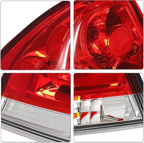 تناسب 2006-2013 Chevy Impala Tail Light Assembly استبدال الهالوجين الخارجي الخلفي الخلفي OE بديل البديل البديل المصباح مجموعة LH+RH in Saudi Arabia