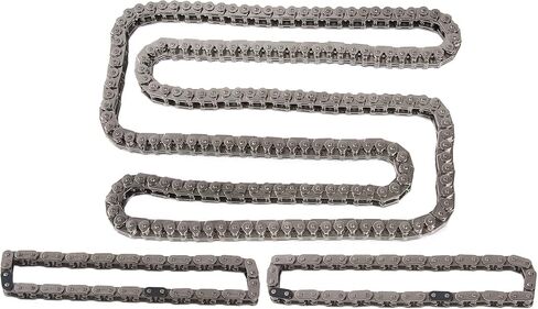 Evergreen TKTCS5027 Compatible With 98-04 Dodge Chrysler 2.7L VIN U, R Timing Chain Kit (SBEC cam gear) Timing Cover Gasket in Saudi Arabia
