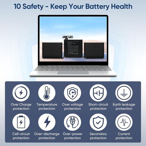 8000mAh A1466 Replacement Laptop Battery for MacBook Air 13 inch A1466 (Mid 2012,Mid 2013,Early 2014,Early 2015,2017) A1369(Late 2010,Mid 2011 Version) A1496 A1405 A1377 (EMC :2925, 2469, 2559, 2392) in Saudi Arabia
