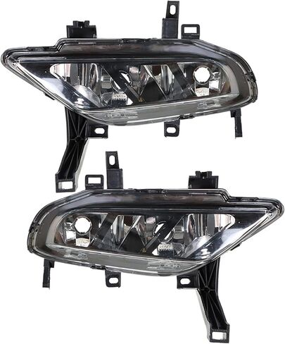 MARDDPAIR LESED & RISE FOG LIGHT ASSEMBLY PLISSION FOR 2016-2019 NISSAN MAXIMA LAMPS LAMPS LIGHTS (سائق ومسافر) in Saudi Arabia